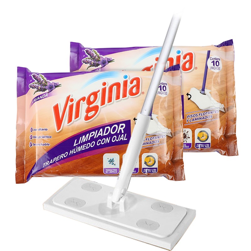 Disposable Water Wipes Floor Mopping Wipes For Cleaning