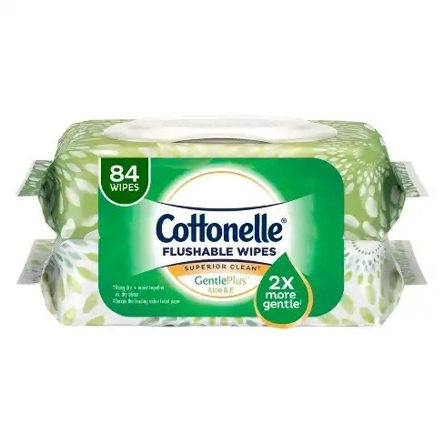 Flushable wet wipes toilet tissue wipes with private label
