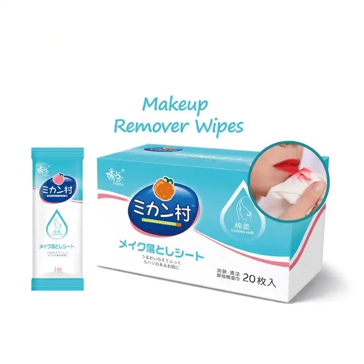 Flushable Makeup Wipes Oem Makeup Remover Facial Wipes