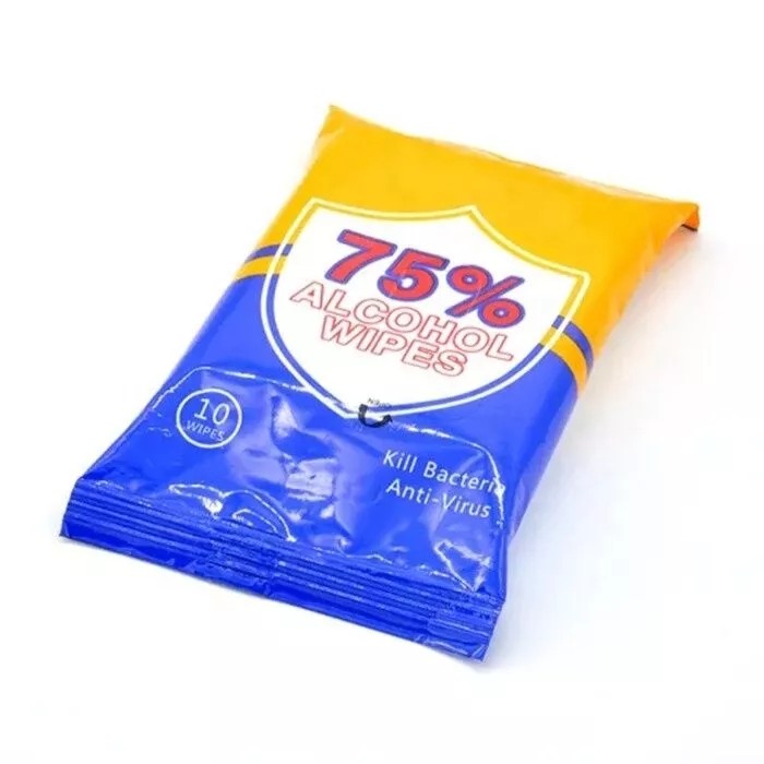 Portable Small Pack Of alcohol wipes Antibacterial Disinfectant Wipes