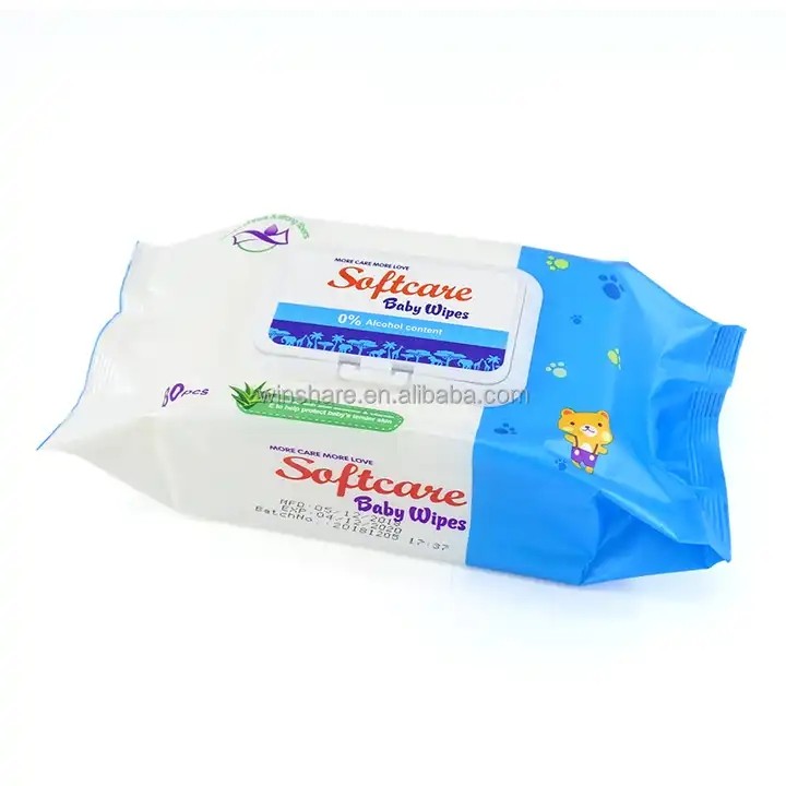 Multiple water absorption rate travel baby wipes