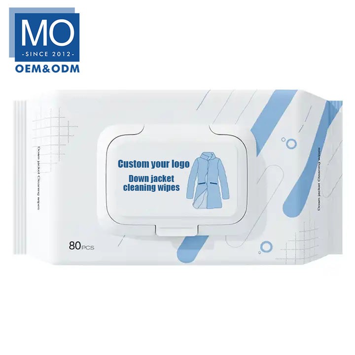 Factory Wholesale Price Down Jacket Cleaning Wet Wipes OEM/ODM