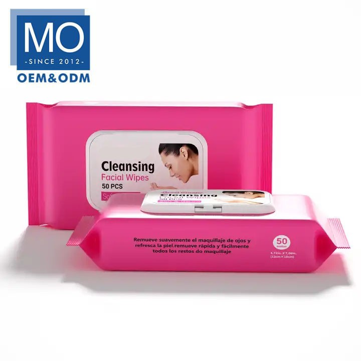 Makeup Remover Wipes Cleansing Facial Wet Tissue Factory Price
