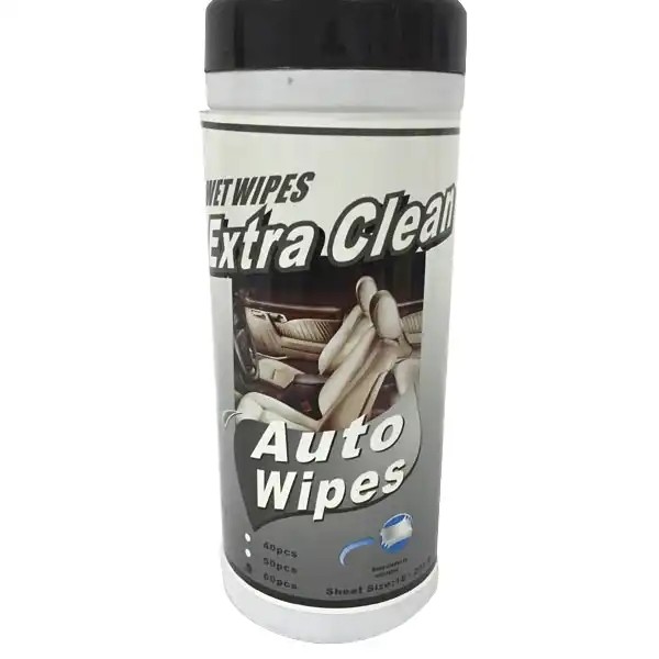 Best auto wipes nonwoven wet tissues soft car cleaning wet wipes in canister
