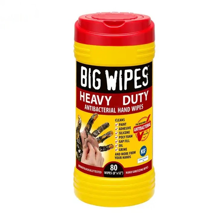 OEM Industrial Textured Scrubbing Wipes Cleaning Industrial Bucket Wipes