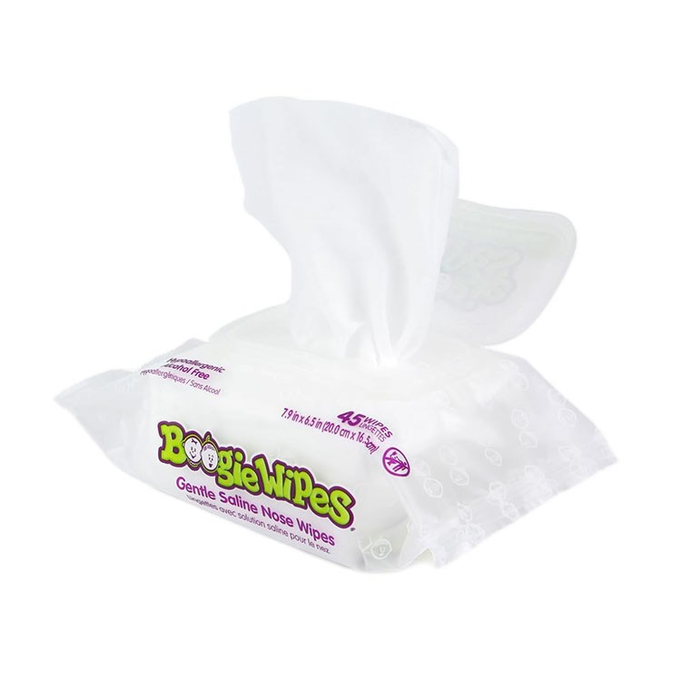 OEM Baby Saline Wipes by Boogie for Face Hand & Nose