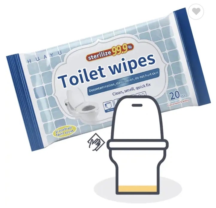 Custom Travel Size Wipes Flushable Toilet Wipes Manufacturer